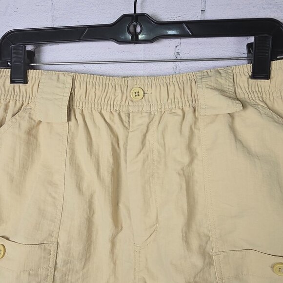 KODE APPEAL MENS CARGO SHORTS NYLON KHAKI COLOR SIZE 34 EUC - Picture 6 of 6